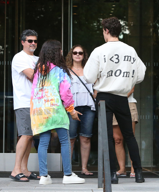 Camila Cabello, Shawn Mendes, His Parents